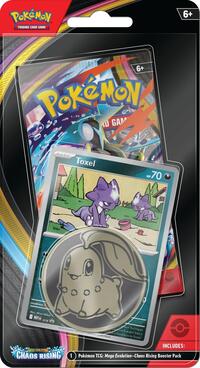 Pokemon Chaos Rising Single Pack Blister [Toxel] - ATXoniqed TCG