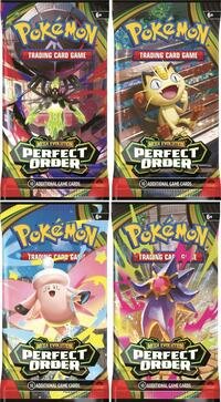 Pokemon Perfect Order Booster Pack Art Bundle [Set of 4] - ATXoniqed TCG