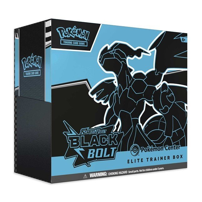 Pokemon Scarlet & Violet Black Bolt Pokemon Center Elite Trainer Box - ATXoniqed TCG