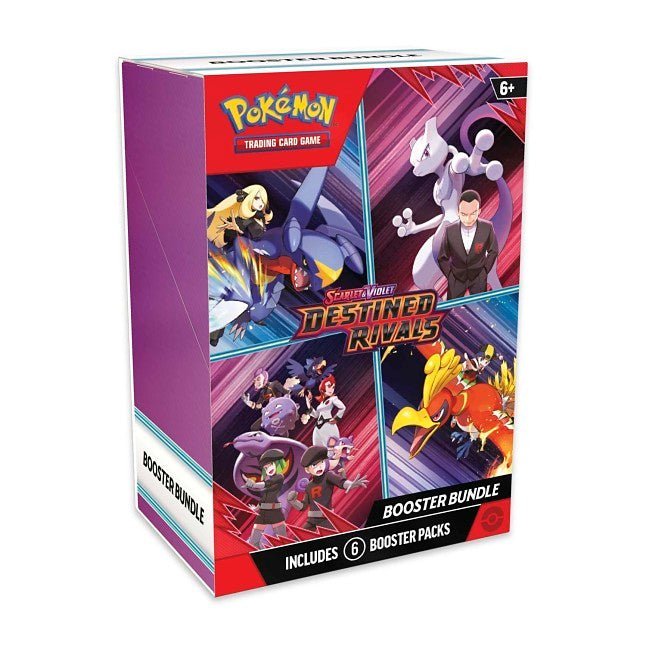 Pokemon Scarlet & Violet Destined Rivals Booster Bundle (6 Packs) - ATXoniqed TCG