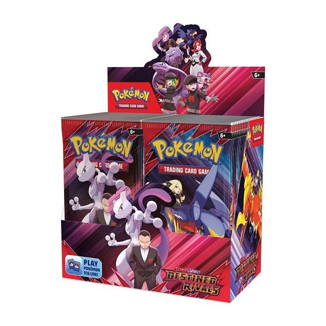 Pokemon Scarlet & Violet Destined Rivals Booster Display Box (36 Packs) - ATXoniqed TCG