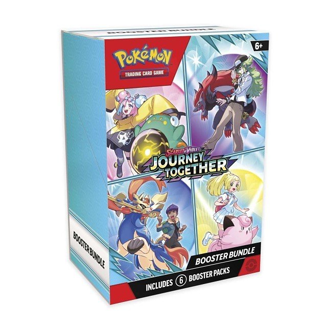Pokemon Scarlet & Violet Journey Together Booster Bundle (6 Packs) - ATXoniqed TCG